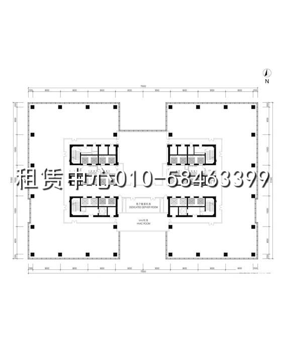 财源国际中心低区平面图